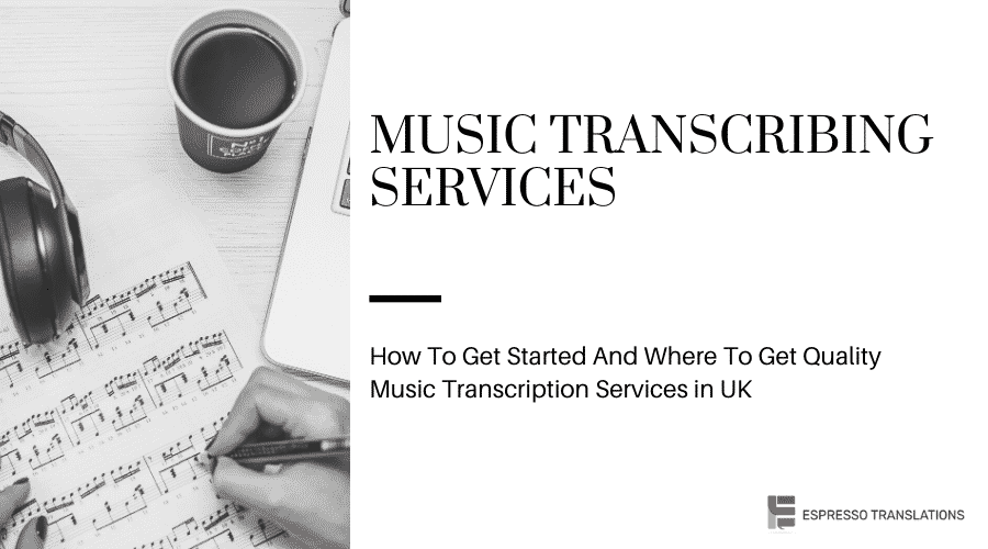 Music Transcribing Services