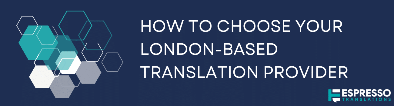 London-Based Translation Provider