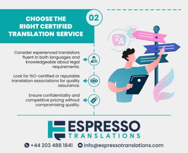 Choose certified translation service