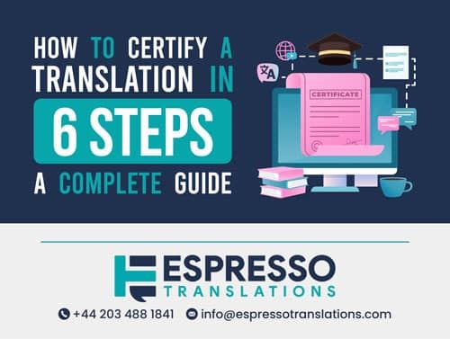 How to certify a translation