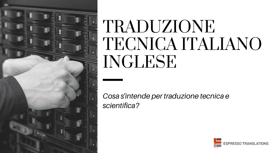 Traduzioni tecniche italiano inglese